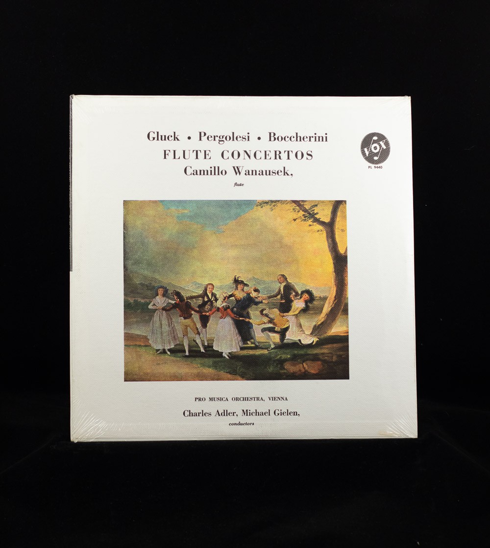 Gluck, Pergolesi, Boccherini, Flute Concertos