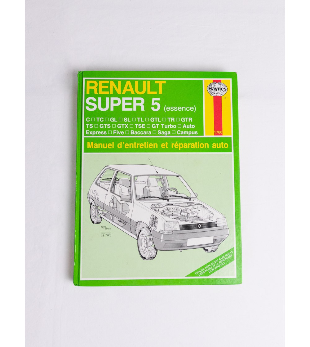 Manual mantenimiento RENAULT super 5 - francés